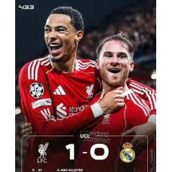 Liverpoolov odlučujući udarac prekida devetogodišnji niz bez pobjede protiv Real Madrida. Liverpoolov odlučujući udarac prekida devetogodišnji niz bez pobjede protiv Real Madrida.